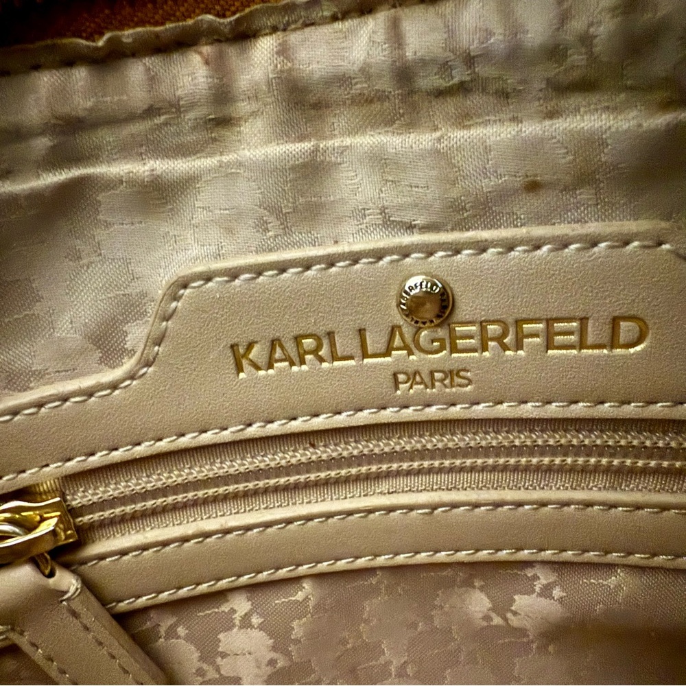 Karl Lagerfeld Paris Signature Crossbody - Picture 8 of 10